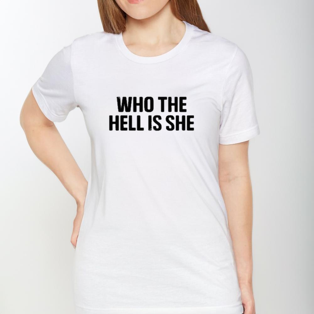 Nessa Barrett Who The Hell Is She Tshirt